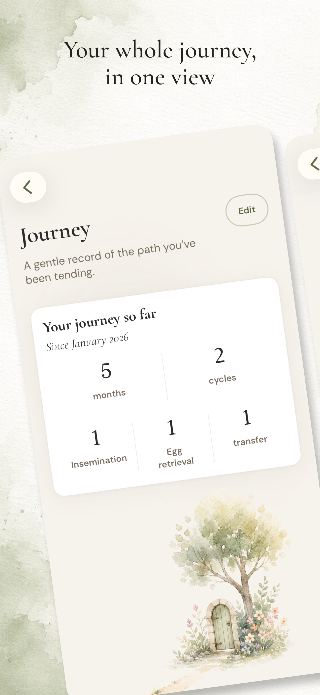 Anviah Journey overview screen